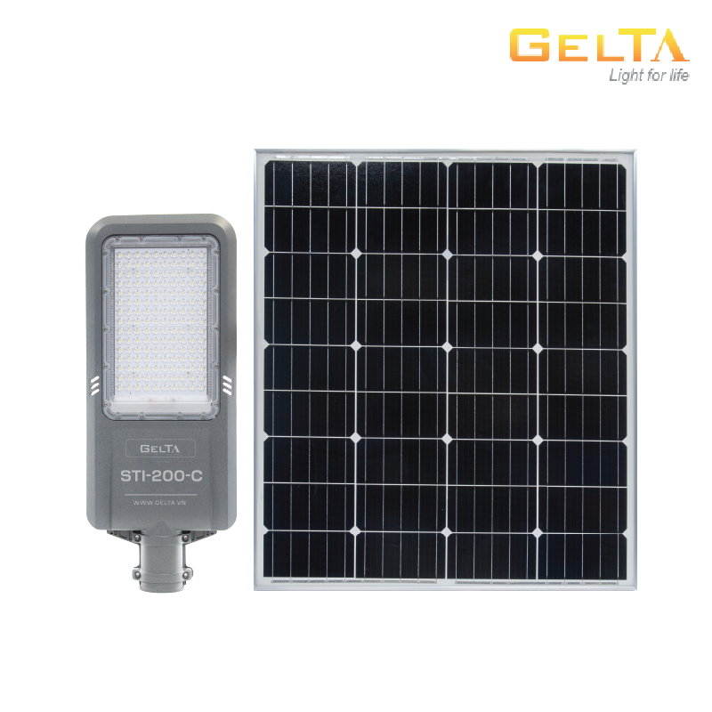 Đèn đường năng lượng mặt trời Gelta 200W