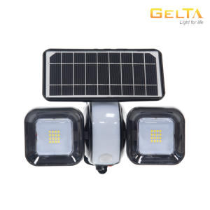 Đèn trụ cổng an ninh năng lượng mặt trời Gelta