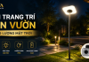 Đèn Trang Trí Sân Vườn Năng Lượng Mặt Trời Bao Nhiêu W Phù Hợp?