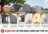 Những Vị Trí Không Nên Lắp Đèn Năng Lượng Mặt Trời