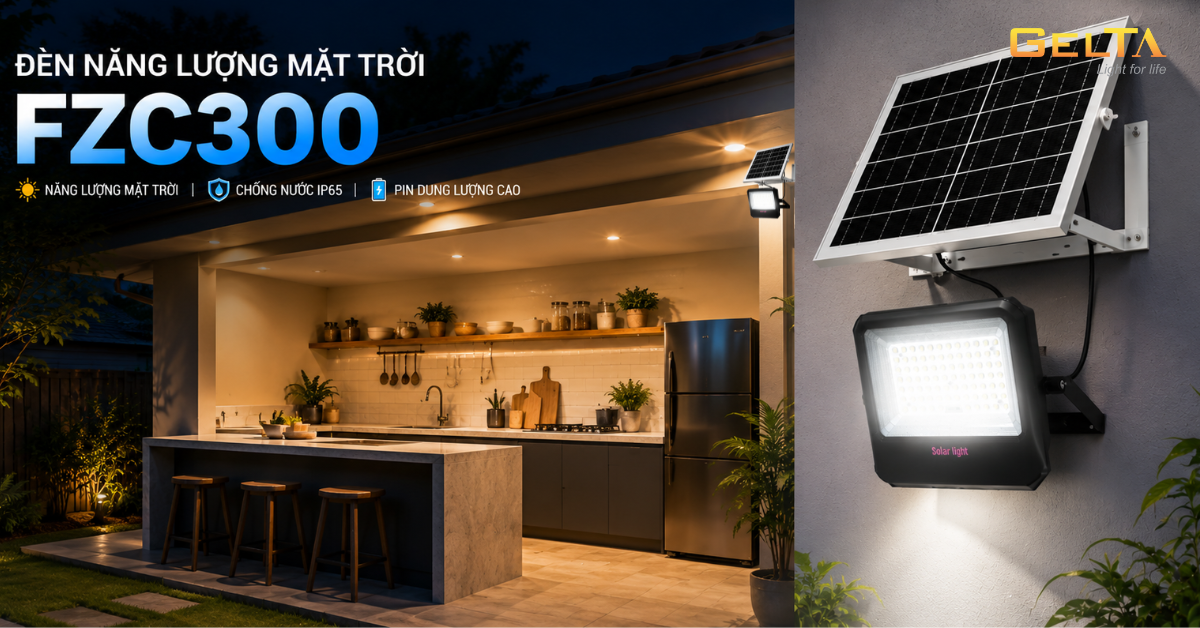 Hướng dẫn lắp đặt đèn năng lượng mặt trời Gelta