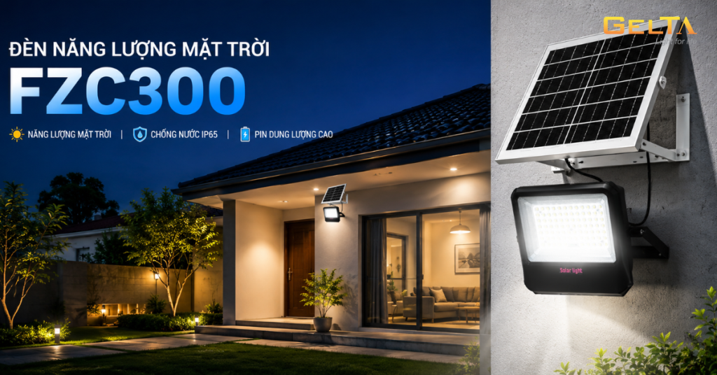 Hướng dẫn lắp đặt đèn năng lượng mặt trời Gelta