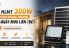 Đèn NLMT 300W có dùng được trong nhiều ngày mưa liên tục không?