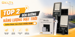 đèn đường năng lượng mặt trời Gelta