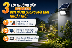Đèn năng lượng mặt trời ngoài trời