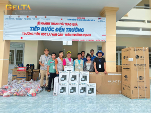 Gelta từ thiện đèn năng lượng mặt trời Gelta