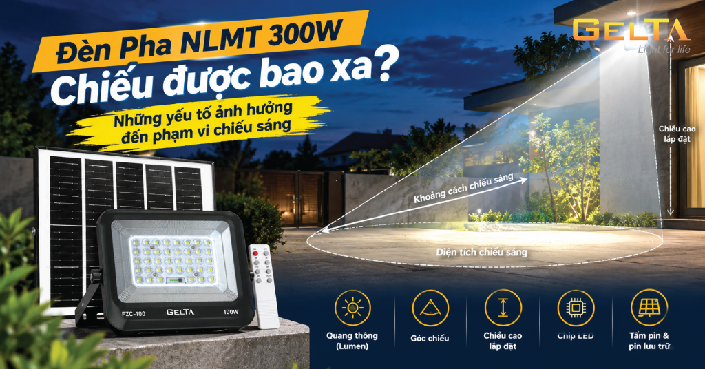 Đèn pha NLMT 300W