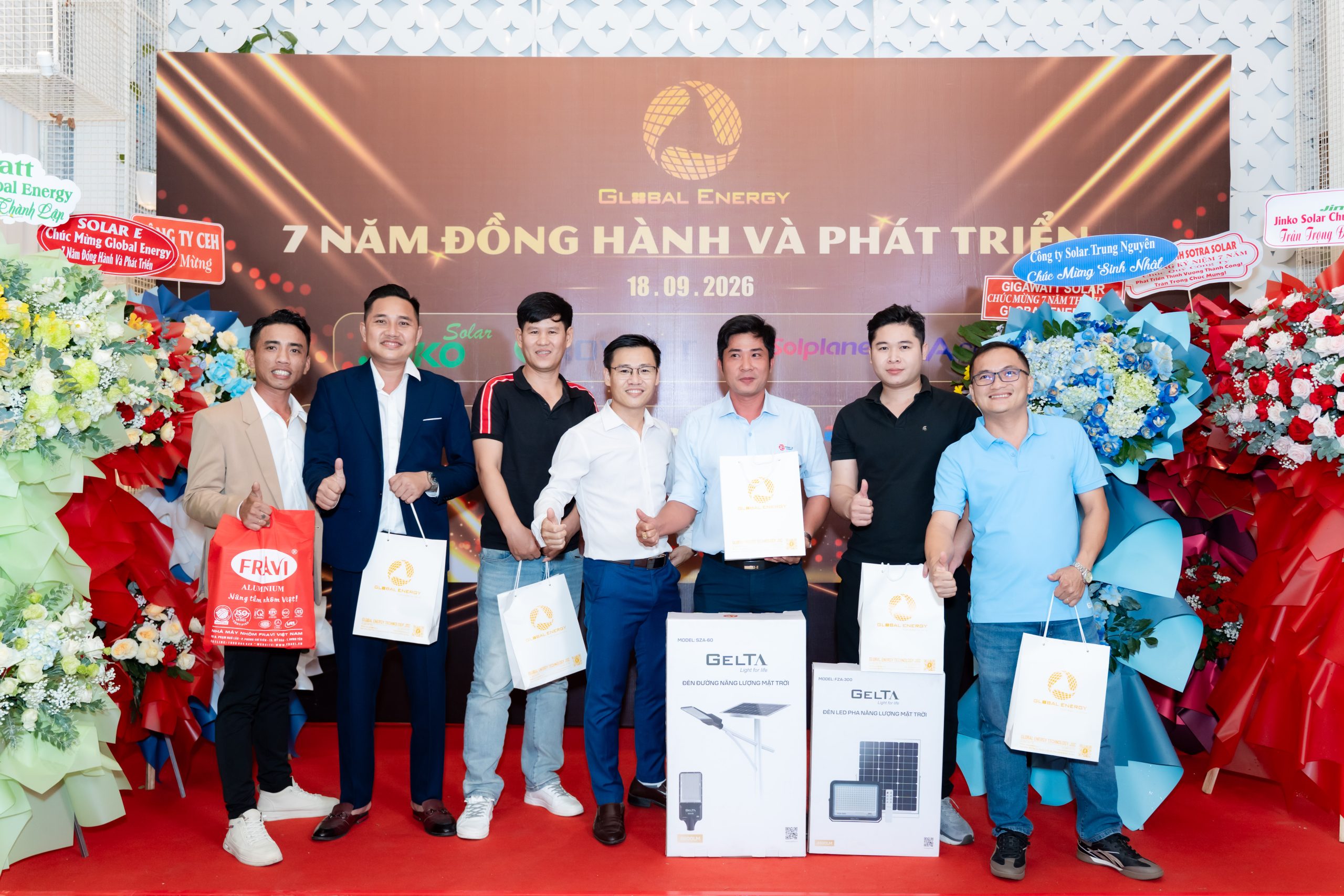 Gelta đồng hành cùng global energy trong sự kiện 7 năm