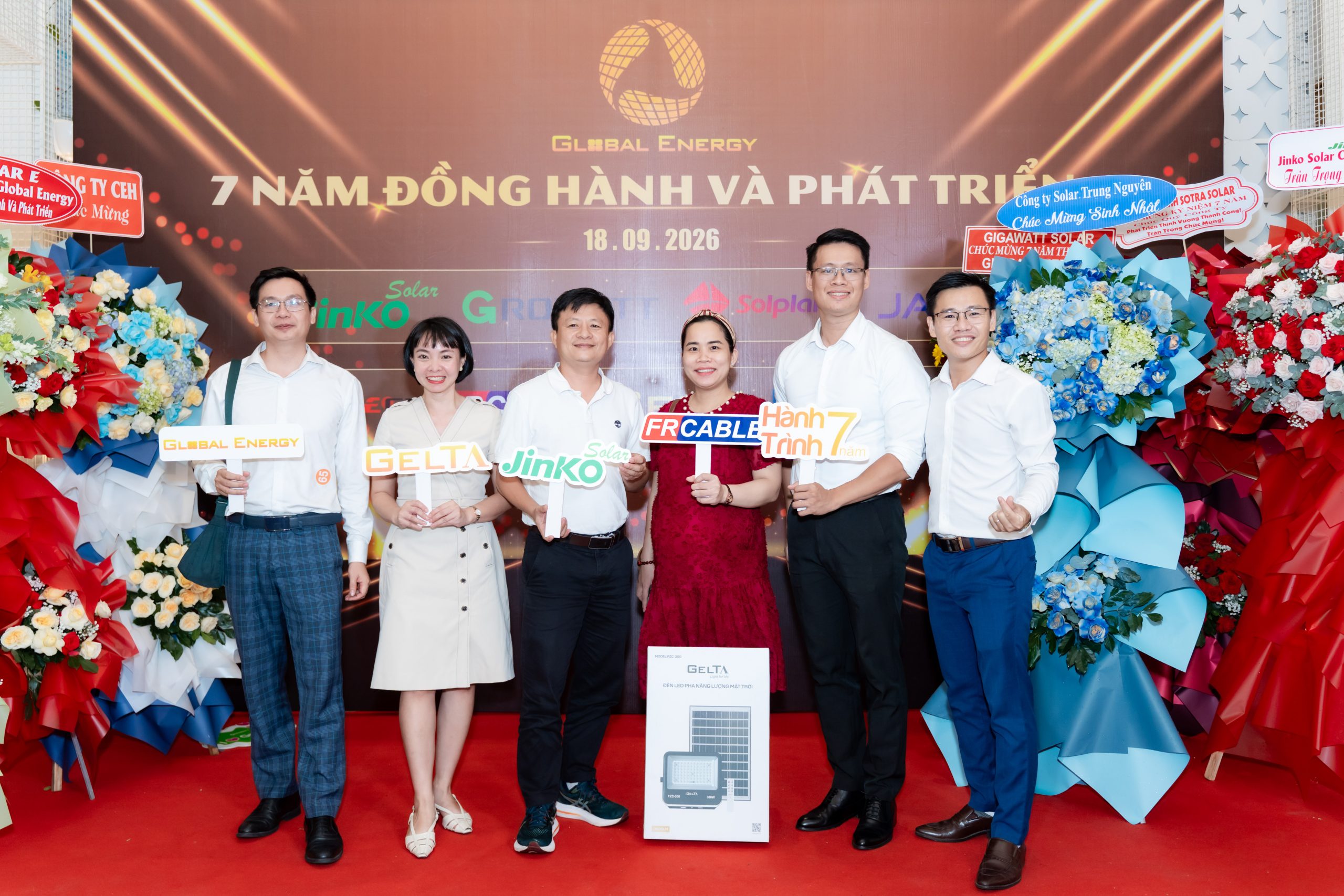 Gelta đồng hành cùng global energy trong sự kiện 7 năm