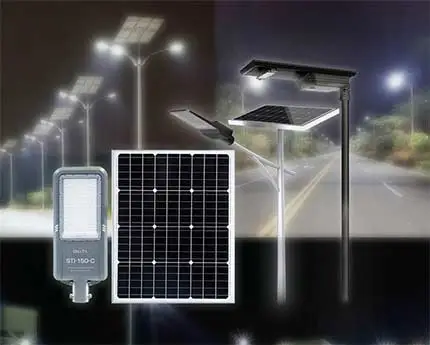 Các loại đèn đường năng lượng mặt trời Gelta